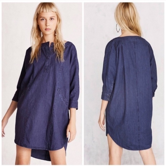 Urban Outfitters BDG Denim Oversized Shirt Dress - Picture 1 of 7